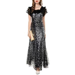 Burryco Womens Maxi Dress